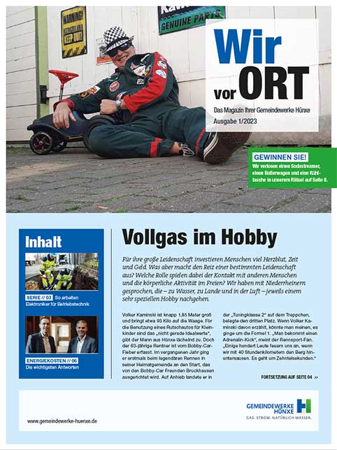 Magazin der Gemeindewerke Hünxe